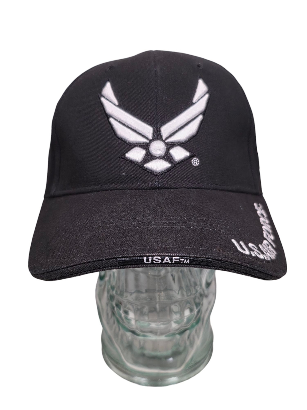 Rothco US Air Force Hat Black Adjustable Embroidered USAF Military Cap